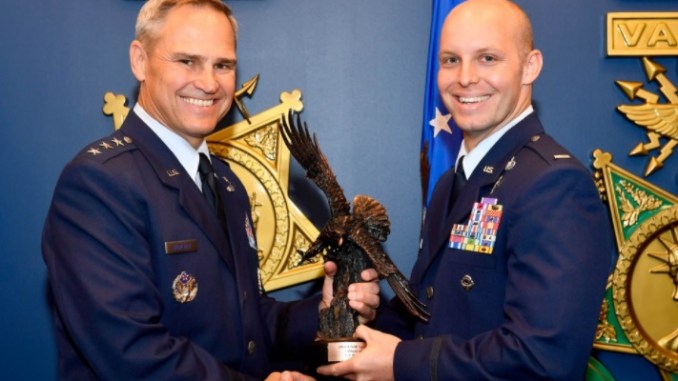 The 2017 Special Tactics Officer of the Year is 1st Lt. Bryan Hunt of the Kentucky ANG 123rd Special Tactics Squadron (Photo by Scott M. Ash)