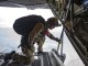 High Altitude Low Opening (HALO) jump from a C-130J over Bagram Air Field, Afghanistan on March 23, 2018.