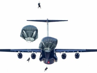 Spartan Paratroopers Descend Into Winter Wonderland