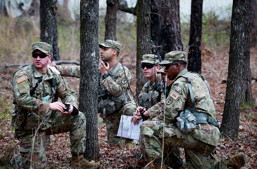 2nd SFAB Soldiers training at Fort Benning. Photo by FORSCOM, March 10, 2018.