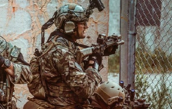 Green Beret from 7th Special Forces Group