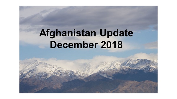 Afghanistan Update - Recent news, analysis, and commentary on the Afghan conflict.