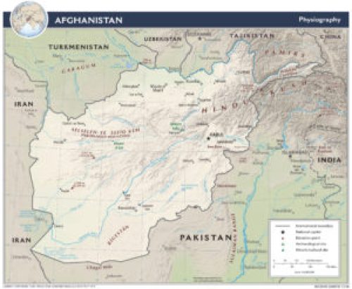 Map of Afghanistan (CIA) - Afghanistan News