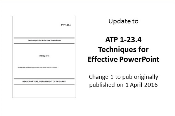 ATP-1-23.4 Techniques of Effective PowerPoint