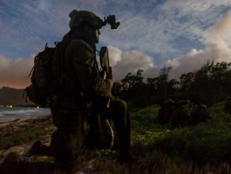 Australian Officer Rim of the Pacific 2018. Photo by Corporal Kyle Jenner, Sep 2018.