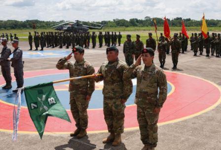 7th SFGA honored by Colombian BRCNA at ceremony in Dec 2016. Photo by SSG Osvaldo Equite, SOCSouth