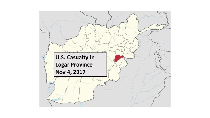 Stephen Cribben - U.S. casualty Logar Nov 4, 2017