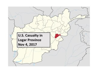 Stephen Cribben - U.S. casualty Logar Nov 4, 2017