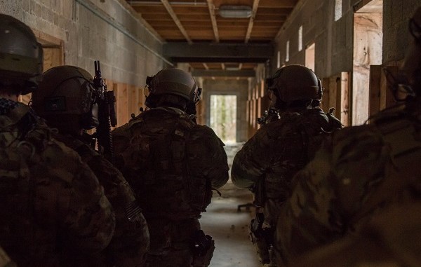 SOF Operators conduct CQB. Photo by Sgt. Matthew Britton, USSOCOM, September 22, 2018.