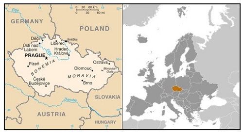 Map Czech Republic