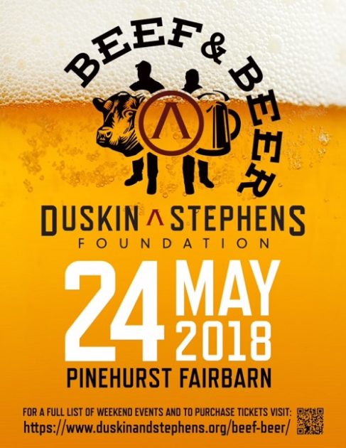 Duskin and Stephens Foundation Beef and Beer Event Pinehurst NC May 24 2018