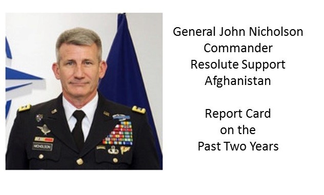 General John Nicholson - commander Resolute Support Mission Afghanistan