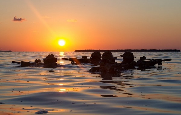 NATO news update - German frogmen training. Photo by Bundeswehr, August 4, 2017.