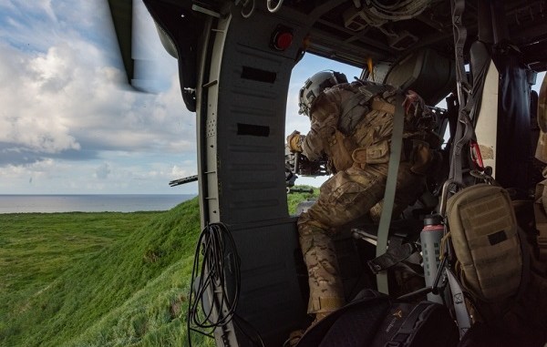 HH-60G Pave Hawk GAU-18 Machine Gun