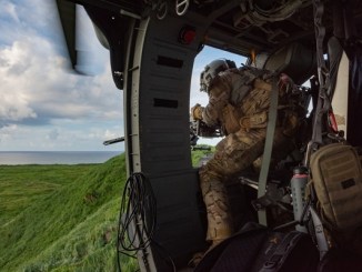 HH-60G Pave Hawk GAU-18 Machine Gun