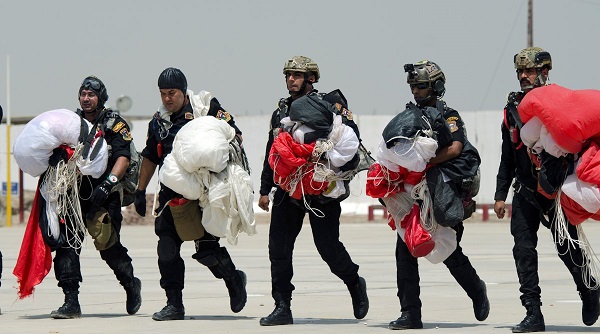 Iraqi Counter-Terrorism Service (CTS) Parachutists (SOJTF-OIR, 31 August 2018).