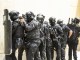 Kuwaiti MoI SWAT team prepare to breach a building during exercise at the Kuwait Special Forces Training Center on May 2, 2019.