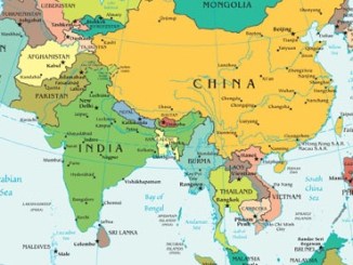 Map South and Southeast Asia (derived from CIA Map)