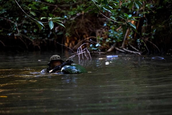 Marine Raider River Crossing