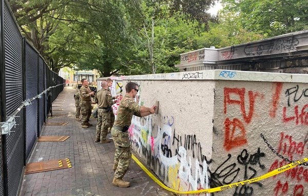 19th Special Forces Group in D.C. June 2020