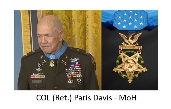 COL (Ret.) Paris Davis - Medal of Honor