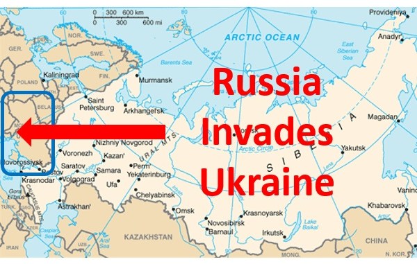 Russia Invades Ukraine February 2022