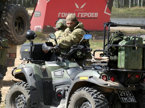 Army 2018 - Russian SOF All Terrain Vehicle (ATV)
