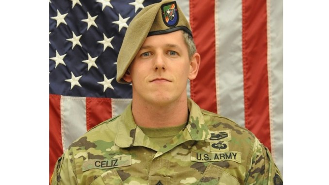 SFC Christopher Celiz KIA Afghanistan on July 12, 2018.