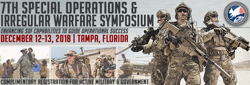 SOF and IW Symposium Tampa, Florida Dec 2018