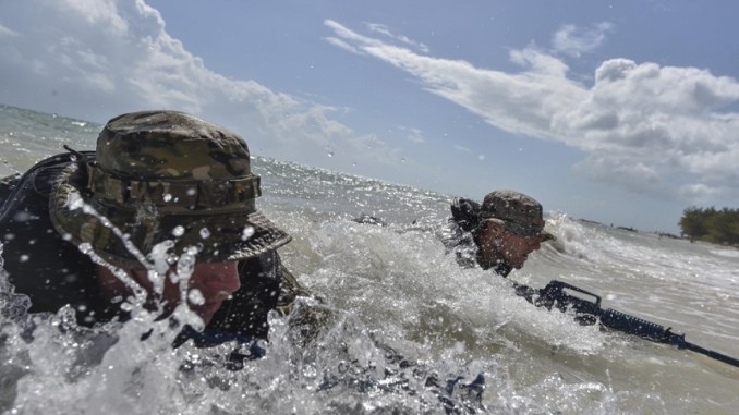 SOF in Surf (USSOCOM photo, 20170909)