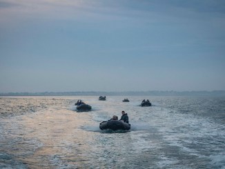 U.S. #SOF pilot small boats during bilateral training between U.S. and Spanish special operations forces and the Arleigh Burke-class guided-missile destroyer USS Porter (DDG 78), in June, 2018, near Naval Station Rota, Spain