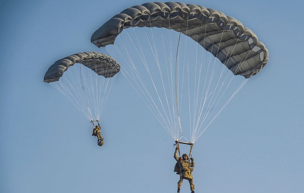 57th Rescue Squadron Parachute Jump