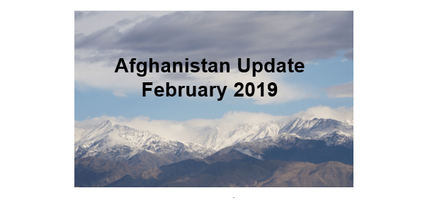 Afghanistan Update February 2019 SOF News