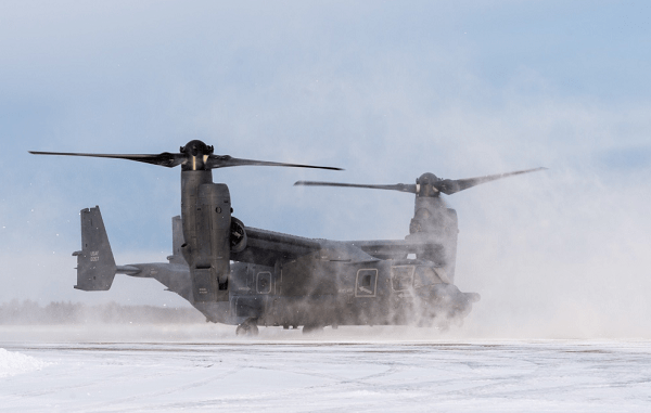 CV-22 Osprey during Emerald Warrior 10-1