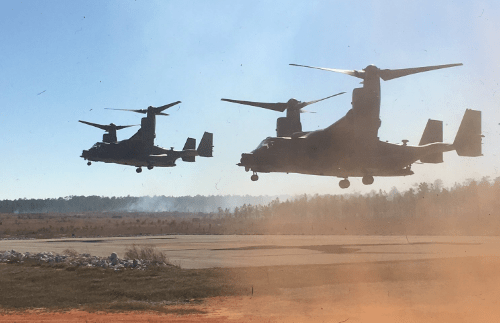 CV-22 Ospreys 1st SOW