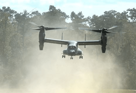 CV-22 Osprey in Exercise Southern Strike (photo 26 Oct 2016 by SA Jeff Parkinson, 1st SOW)