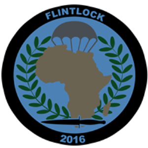 FLINTLOCK 2016 Logo from SOCAFRICA's FLINTLOCK Facebook page