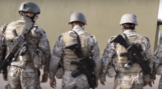 Latvian Special Forces Training (photo from NATO video July 29, 2016)