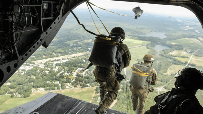 Leapfest 2016. Photo by SSG Quentin Davis, Army NG