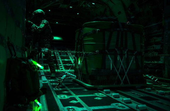 MC 130J Commando II Loadmaster (USAF photo by 1LT Chris Sullivan)