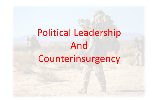 Political Leadership and COIN Campaigns