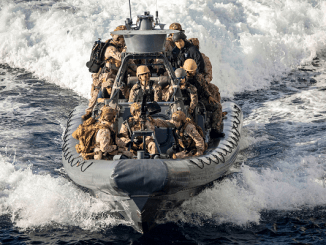 Marines RHIB VBSS Drill Red Sea 20200113