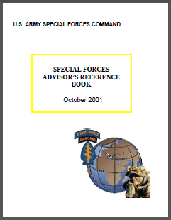 Special Forces Reference Handbook Oct 2001