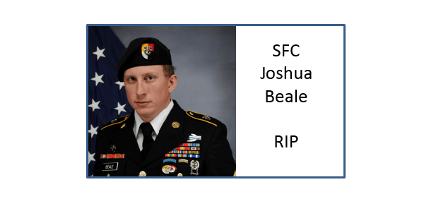 SFC Joshua Beale KIA Afghanistan January 2019